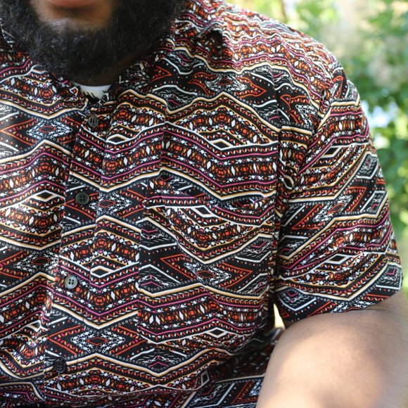 Flight Clothes Other - Black Diamonds button up